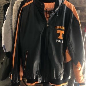 University of Tennessee Leather Jacket